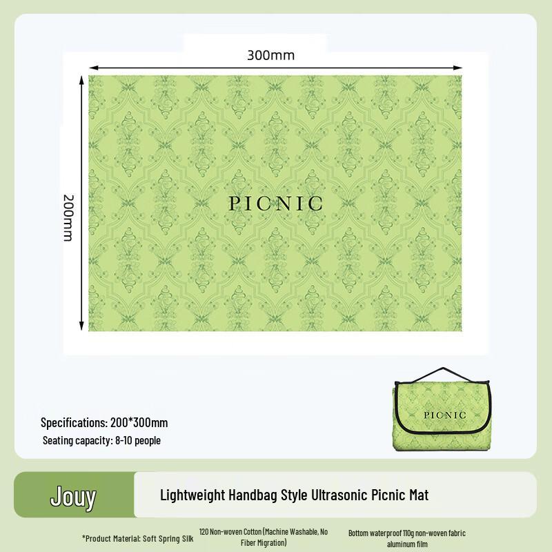 Водонепроницаемое уличное одеяло для пикника 2x3 Meters