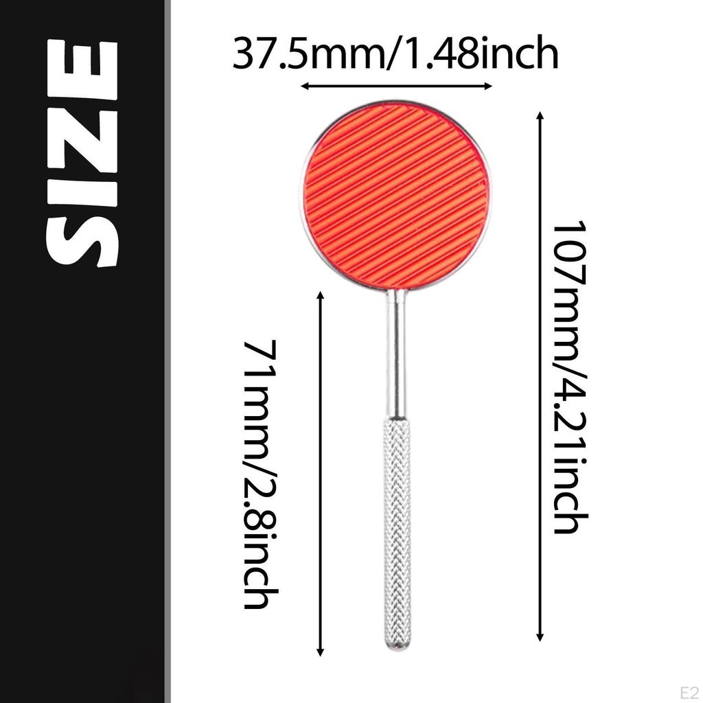 Maddoxs Rod Test Lens Metal Accessory Accurate Practical Reliable Recessive Strabismus Examination