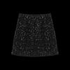 Women's Retro Sequin Velvet Mid-Length Skirt