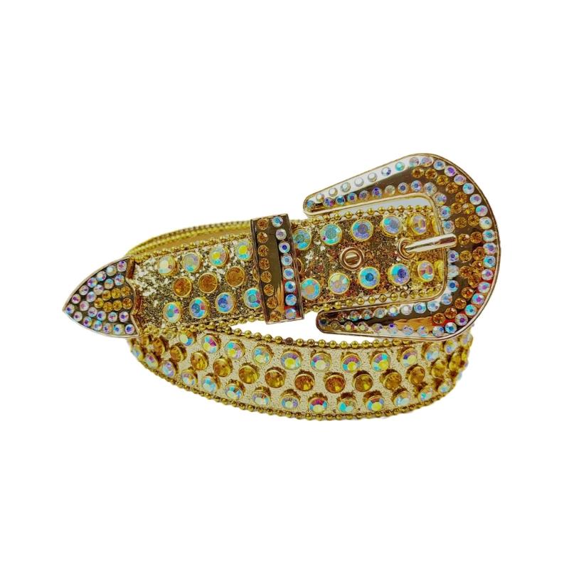 

Сверкающий пояс для взрослых, роскошный пояс с пряжкой, регулируемая длина, Y2K, пояс со стразами для ночного клуба 1