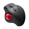 Sanwa Supply Wireless Trackball (Silent, 5 Buttons, Thumb Operation) MA-WTB185BK