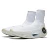 Glare x Li Ning WOW 9 LS Tlumení Protiskluzové Odolné proti oděru Vysoké Basketbalové boty Dámské Bílé ABCS074-3