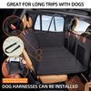 Extended Dog Car Seat Cover Car Bed Pet Backseat Cover Safety Carrier Waterproof Anti-Slip Pet Mat for Car SUV Truck Dog Hammock