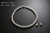 Made In Japan Formal White White Earrings of [Margaret Gold] Bag, Necklace, [Set 3] 1E/L