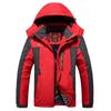 Men's Jacket Winter Outdoor Warm Men's Gorpcore Waterproof Thick Fleece Parka Snow Hiking Casual Windproof Hooded Coat