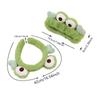 Lovely Frog Eyes Headbands Soft Plush Wrapped  For Women Wash Face Makeup Elastic Hair Band Headwrap Hair Accessories