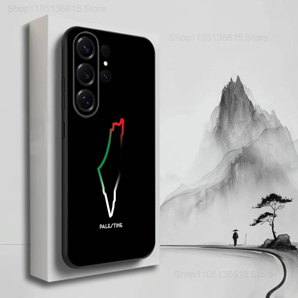 

Художественная вышивка-Палестина-ES Чехол для телефона для Samsung S25,S24,S23,S22,S21,S20,S10,S9,Ultra,Plus,Lite,FE,Мягкий силиконовый черный чехол SamsungS9Plus