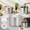GARNEK GASTRONOMICZNY Z POKRYWĄ STALOWĄ Ø25cm 9L KINGHOFF KH-2021