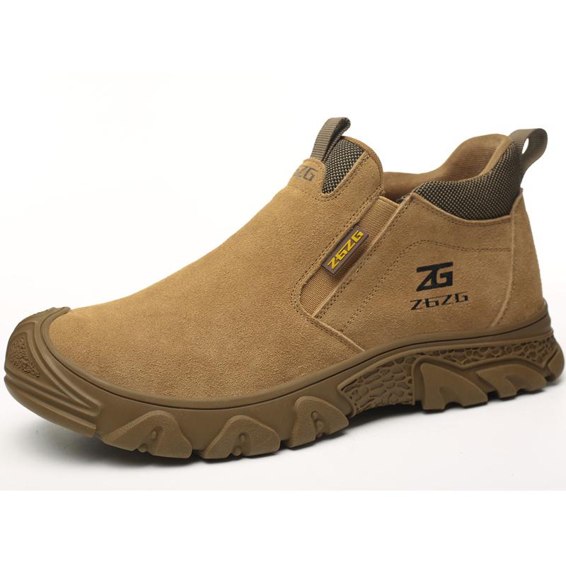 Quality Safety Shoes Men Puncture-Proof Indestructible shoes Work Sneakers Protection Shoes Security Anti scalding Welding shoes