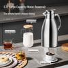 Large Capacity Stainless Steel Thermos Pot - Long-Lasting Hot Water and Boiling Bottle for Home or Restaurant Use.