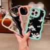 Macaron Soft TPU Phone Case for iPhone 11 12 13 14 15 Pro Max SE X Xs Max XR 6 6s 7 8 14 15 Plus Tecno Camon 19 Realme C35 Cover Ae51 Angel art design