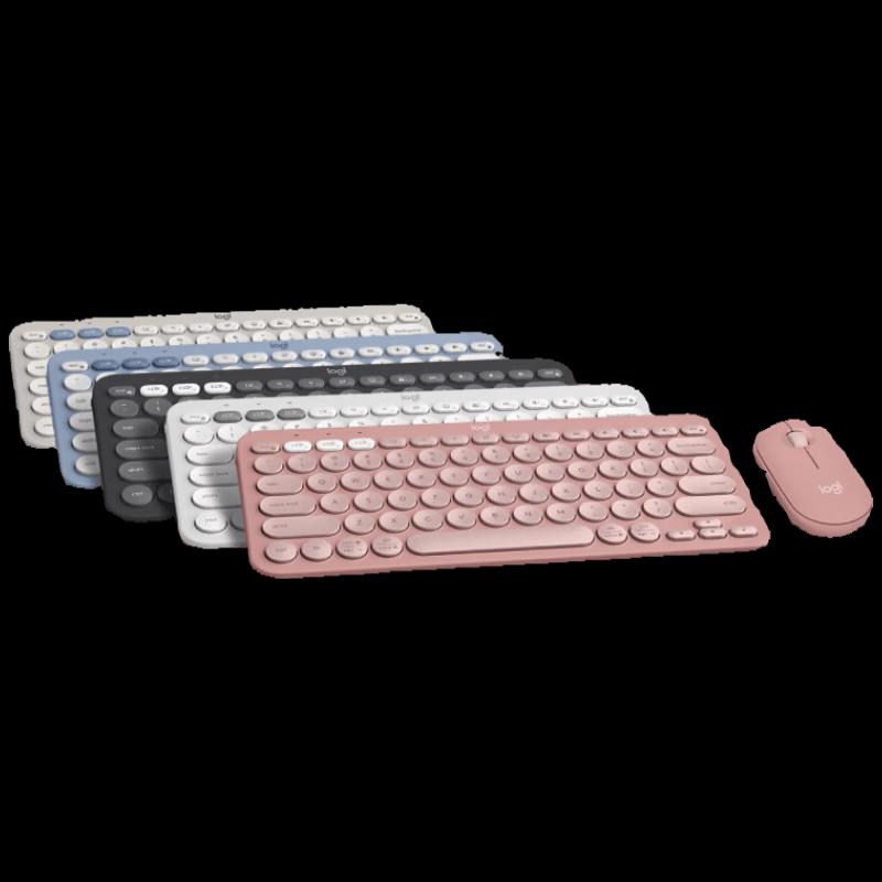 Logitech PEBBLE 2 COMBO Wireless Keyboard Mouse Set