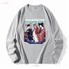 TLC Vintage Style T Shirt Long or Short Sleeves Washed Soft Versatile Graphic Top For Everyday Wear Streetwear Vintage Washed