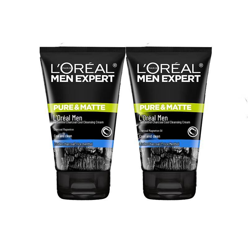 L Oréal Men s Oil Control Icy Charcoal Cleanser
