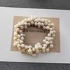 Korean Faux Pearl Elastic Hair Tie & Headband - Mori Girl Style Accessory