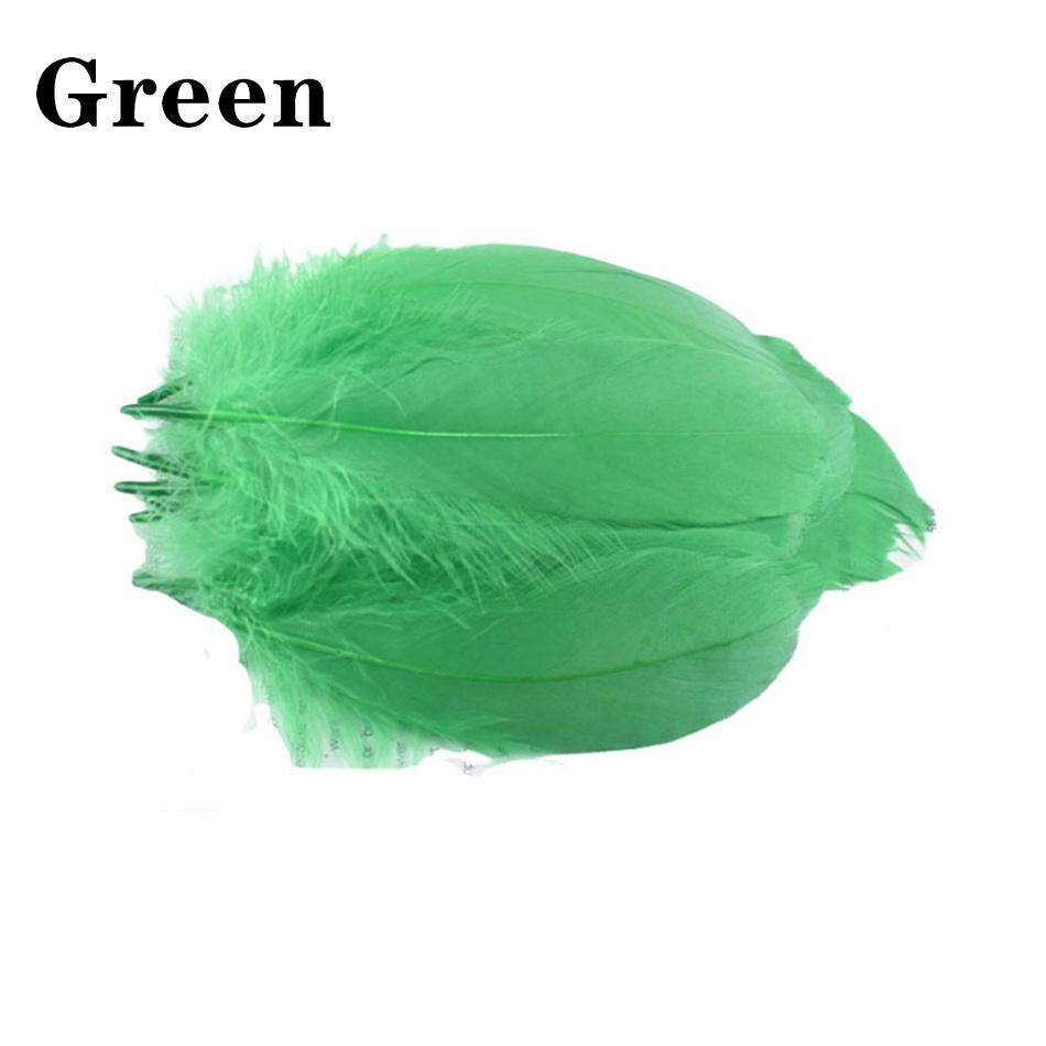 100Pcs Natural Goose Feathers Plumas Wedding Party White Feathers Christmas Crafts DIY Jewelry Making Decoration Accessories