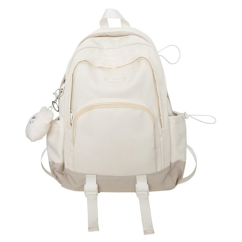 Backpack Girls High Value Junior High School Student School Bag Large Capacity Niche Versatile Casual Backpack