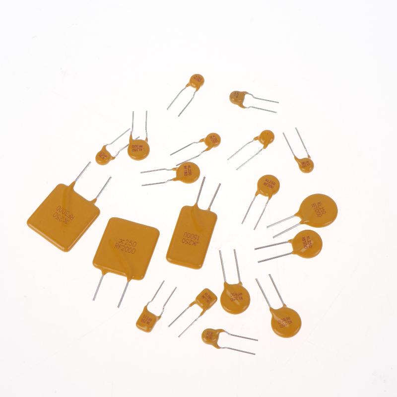 10Pcs Pptc Self-Recovery Fuses 250V 20Ma-800Ma 1A 1.5A 2A 3A Plug In Self Resettable Fuse Diy Accessories