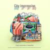 National City Landmark Acrylic Fridge Magnet - Scenic Souvenir