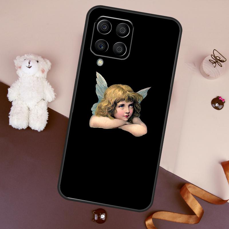 Étui Esthétique Ange Renaissance Pour Samsung Galaxy M11 M31 M21 M53 M13 M32 M52 M15 M35 M55 M14 M34 M54 M06 M16 M36 M56