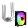 Cooler Master Hyper 212 Spectrum V3 CPU Air Cooler with ARGB Synchronization, 120mm PWM Fan, 4 Copper Direct Heatpipes, 152mm Tall, for AMD Ryzen AM5/