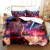 Ihr Name Luxus-Bettwäsche-Set Japan Anime Cartoon Bettbezug-Set Bettdecke Tagesdecke Leinen Twin Single Size Bedruckte Heimtextilien