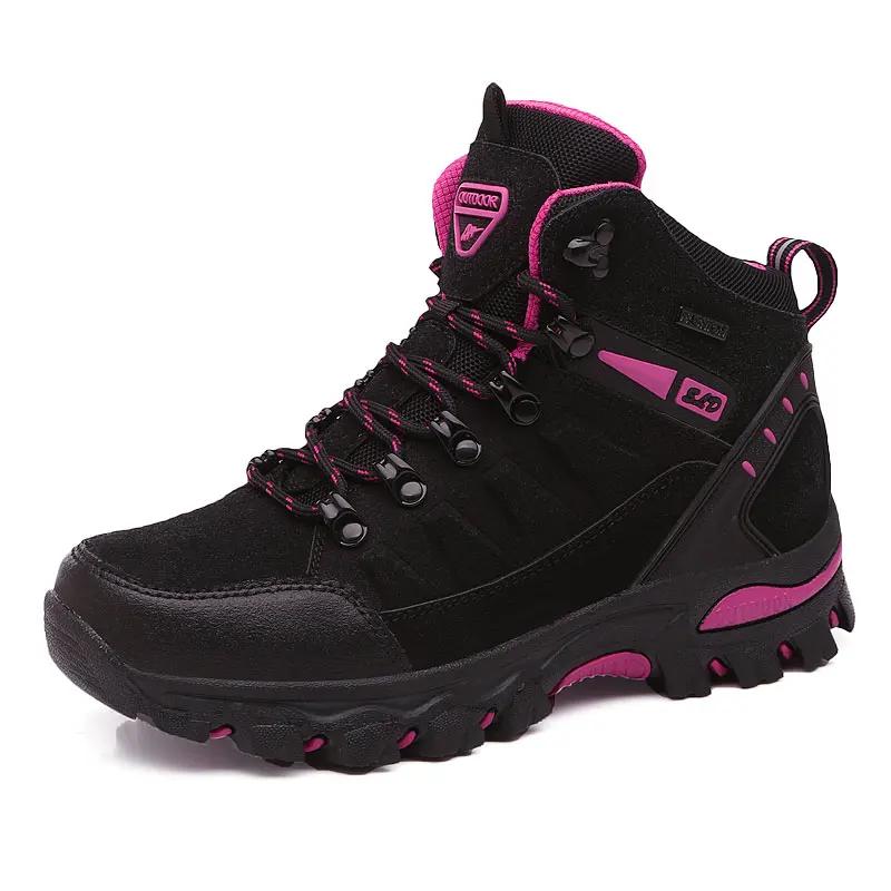 Fashion Winter Men Ankle BootsOutdoor Trekking Boots Hiking Shoes Man Mountain Climbing Treking Sneakers Wandelschoenen Botas De Hombre