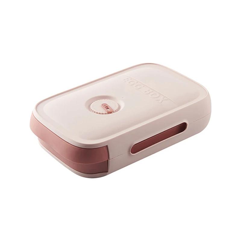 Drawer Type Egg Storage Box Refrigerator Storage Box Fresh Keeping Box Dumpling Box Household Eggs Holder Food Storage Kitchen