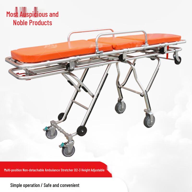 Aluminum Alloy Automatic Loading Ambulance Stretcher