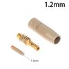 3Pcs/Set 0.8/1.0/1.2mm 15AK Welding Torch Nozzle  for 15AK MIG MAG Welding Torch