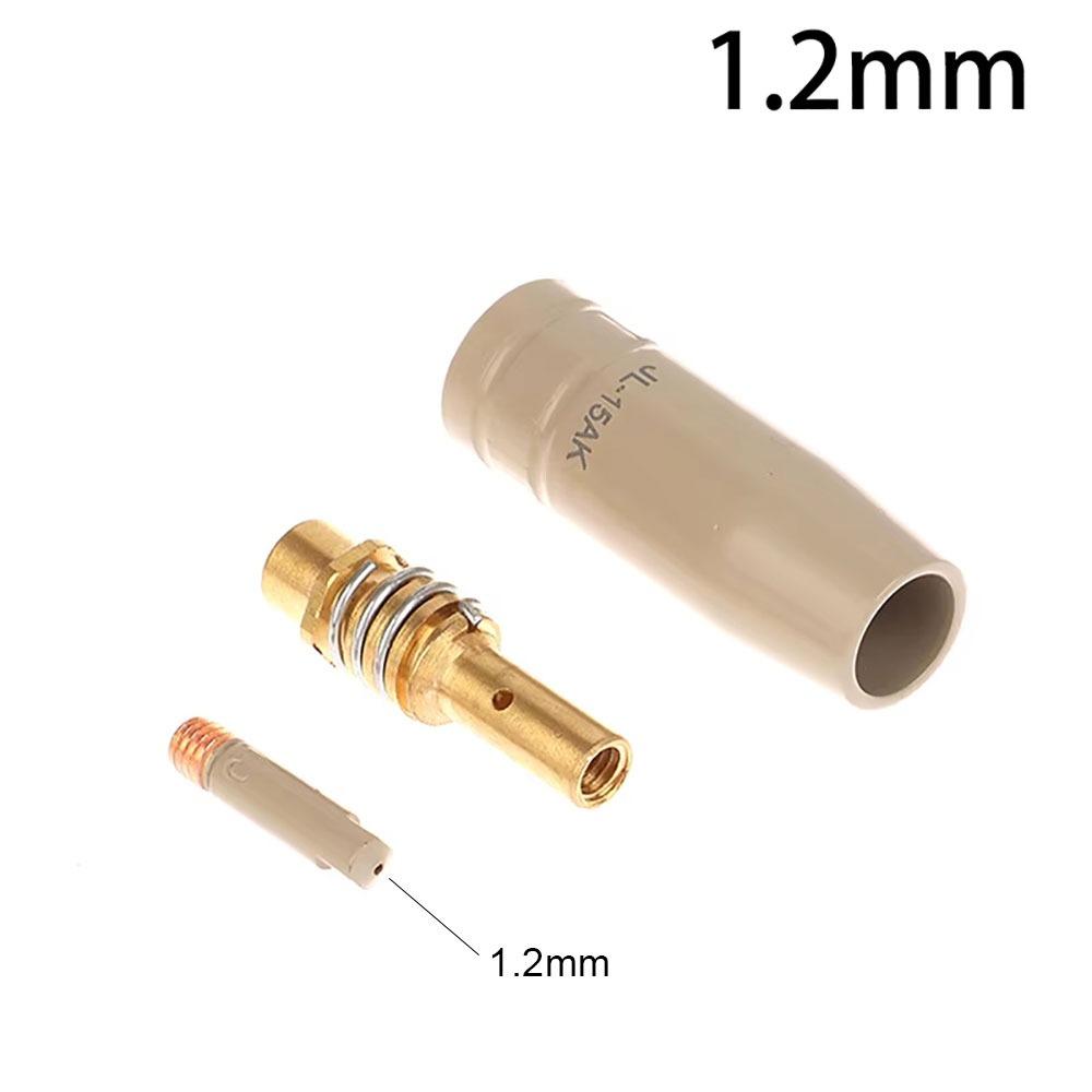 3Pcs/Set 0.8/1.0/1.2mm 15AK Welding Torch Nozzle  for 15AK MIG MAG Welding Torch