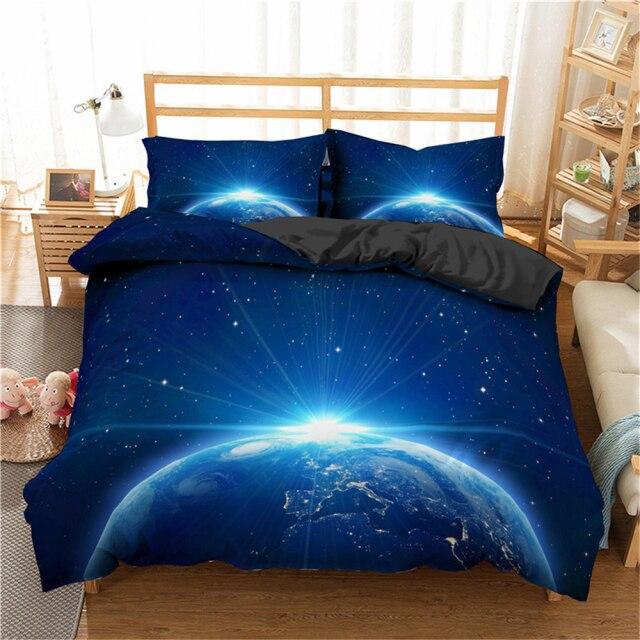 Zeimon 3d Galaxy Bedding Sets Universe Printed Outer Space Duvet Cover Set With Pillowcase Double Queen King Size Home Textiles At Affordable S Free Real Reviews Photos Joom Zeimon 3d Galaxy Bedding Sets, Space Bedding King Size