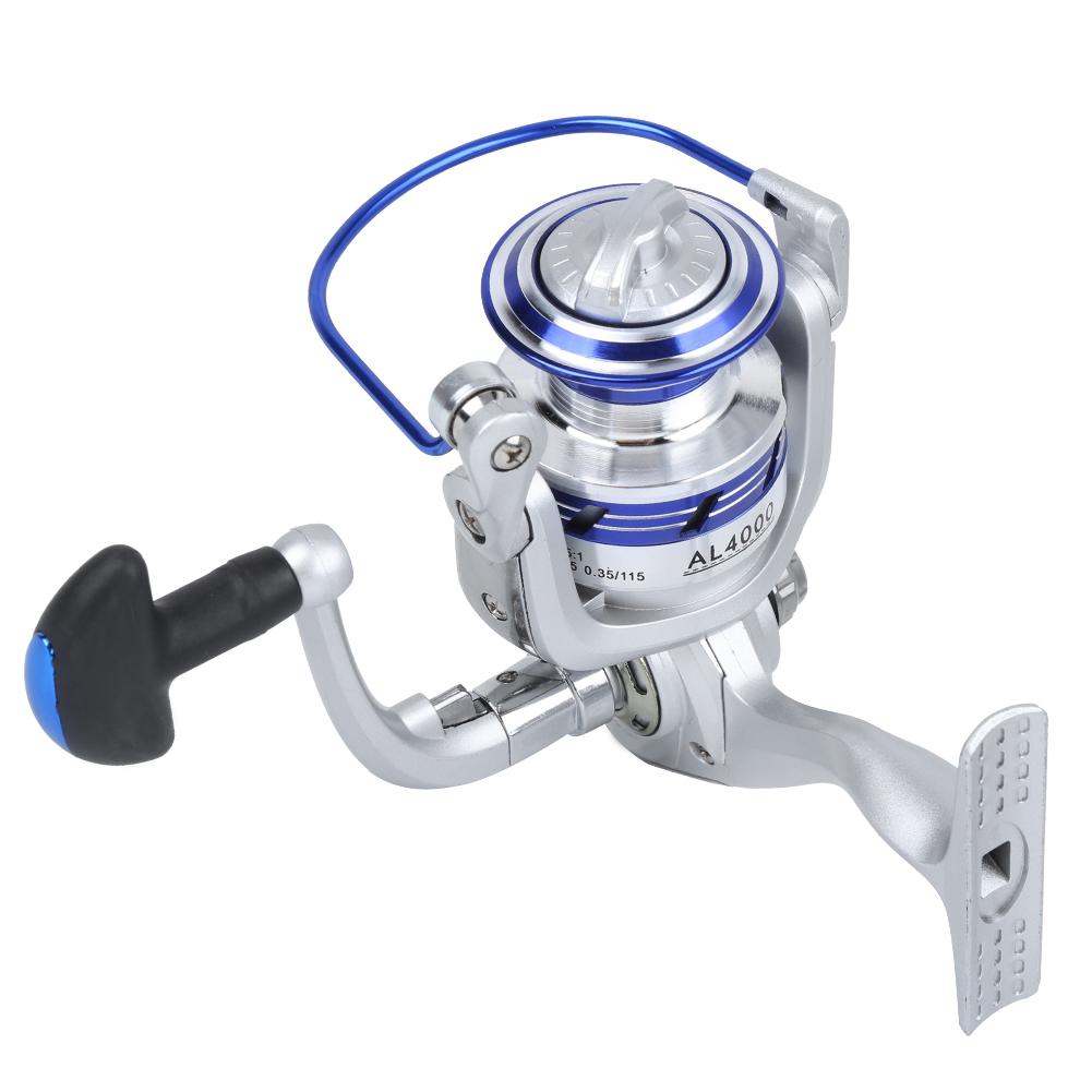 Metal Fishing Line Wheel Sea Pole Rock Raft Fishing Spinning Reel Fishing AccessoryAL4000