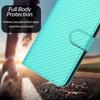 For Infinix Note 50 4G/Infinix Note 50 Pro 4G Wallet Case with Strap Carbon Fiber Texture Leather Mobile Cover