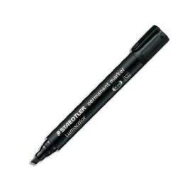Marqueur permanent STAEDTLER 350 - Noir - Pointe biseau - Indélébile