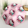 1pc Hello Kitty Ice Cream Pattern Umbrella with Plastic Handle,Suitable for All Seasons Home Travel Outdoor UmbrellaSanlio695
