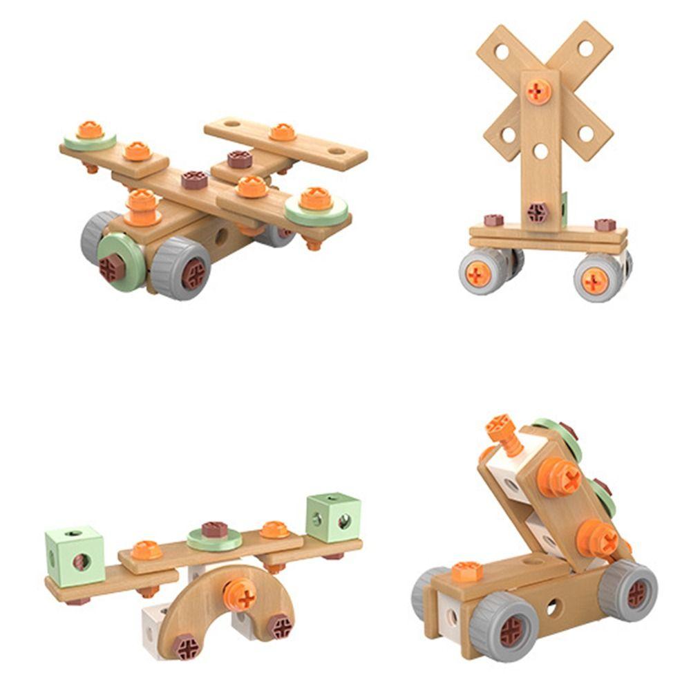 59/100/143Pcs Children's Educational Play House Assembly Toy Plastic Assembling Model Boy and Girl