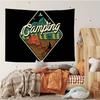 Happy CCampers Tapestry Customizable Tapestries Of Various Styleswall Hangings Celebrity Photo Printingwall Hangings