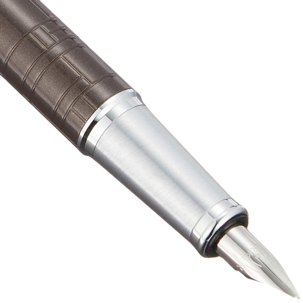 PARKER Premium Metallic Brown CT Fountain Pen, Medium Nib, IM, S0949700, Dual-Use, Officially Imported