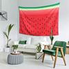 Watermelon Stripes Tapestry Decor Art Aesthetic Tapestries for Living Room Bedroom Home Wall Cloth Wall Hanging