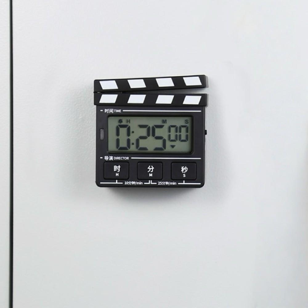Vintage Movie Clapper Board Timer Multifunctional Magnetic Cooking Timer  Cooking