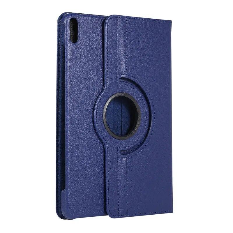 

Чохол для Huawei MatePad 10.4 BAH4-L09 W09 2022 Чохол для планшета, що обертається на 360° Шкіряний чохол-підставка для Huawei Matepad 10.4 2020 Cover Темно-синій