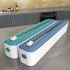 Plastic Wrap Cutter, Storage Box, and Plastic Wrap Dispenser Are Suitable for Plastic, Tin Foil, Baking Paper, and Wax Paper
