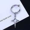 Earring Drop Earring Clip Earring Men Hoop Earring Korean Style Ear Cuff Cross Star Dangle Earring