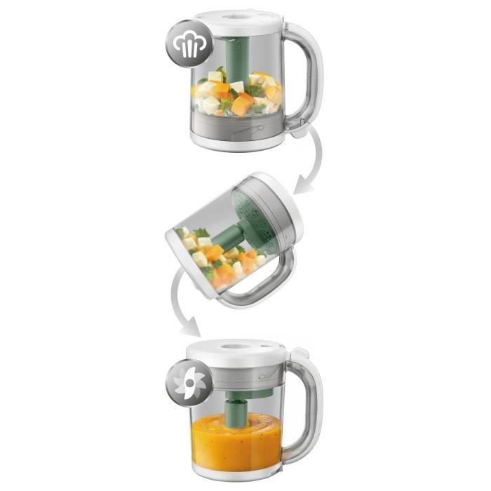 4-in-1 Baby-Dampfgarer-Mixer - PHILIPS AVENT - Dampfgaren - Mixen - Aufwärmen - Auftauen