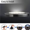 Outdoor Stainless Steel 8 Led Solar Ground Lights Waterproof For Garden Lawn Patio