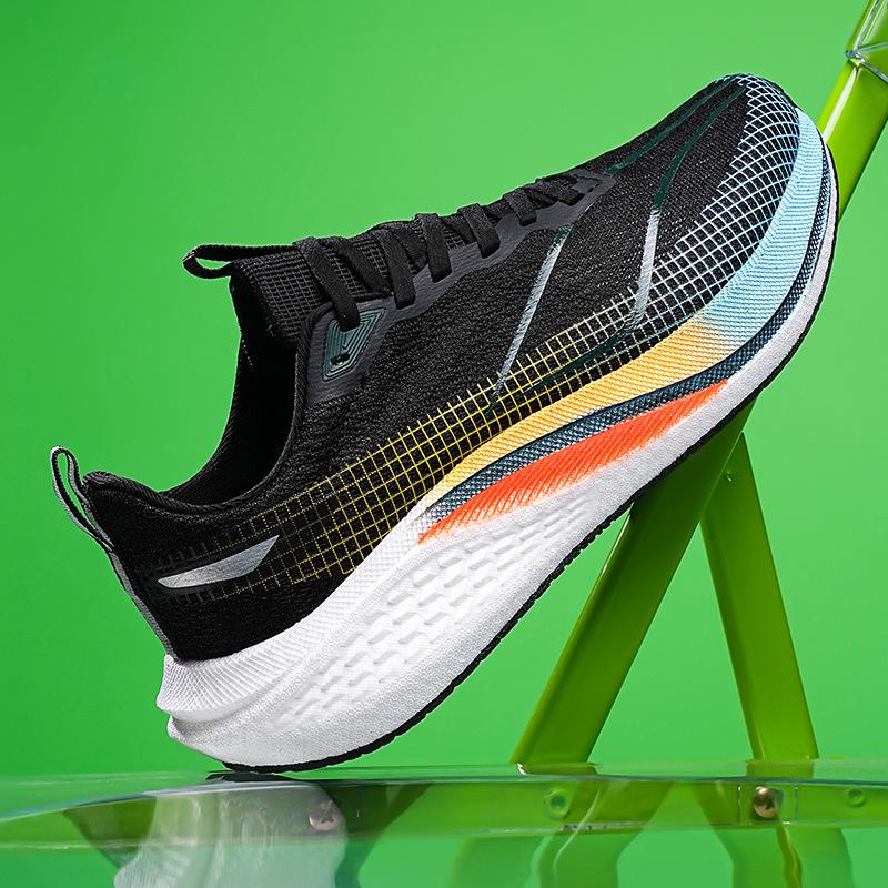 Popular Carbon Board Running Shoes, New Sports Students, Sports Racing Running Shoes, Mesh Breathable 7pro Soft-soled Men's Shoes and Women's Shoes