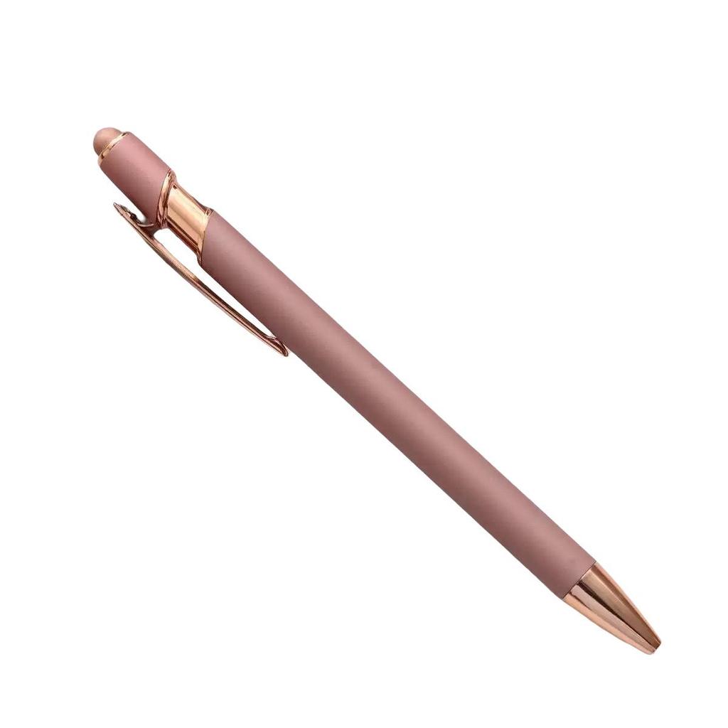 Meiji Touch Screen Capacitive Metal Ballpoint Pen with Aluminum Barrel and Printed Logo
