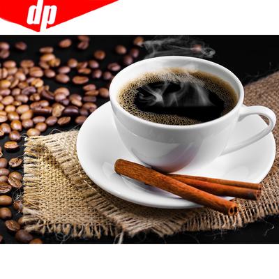 Diamond Painting With Round Rhinestones Coffee Diamond Embroidery On Photo Cartoon Stones Home Decor