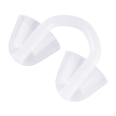 Swimming Nose Plug Silicone Reusable Waterproof Protector Comfortable Swim Clip for Kids